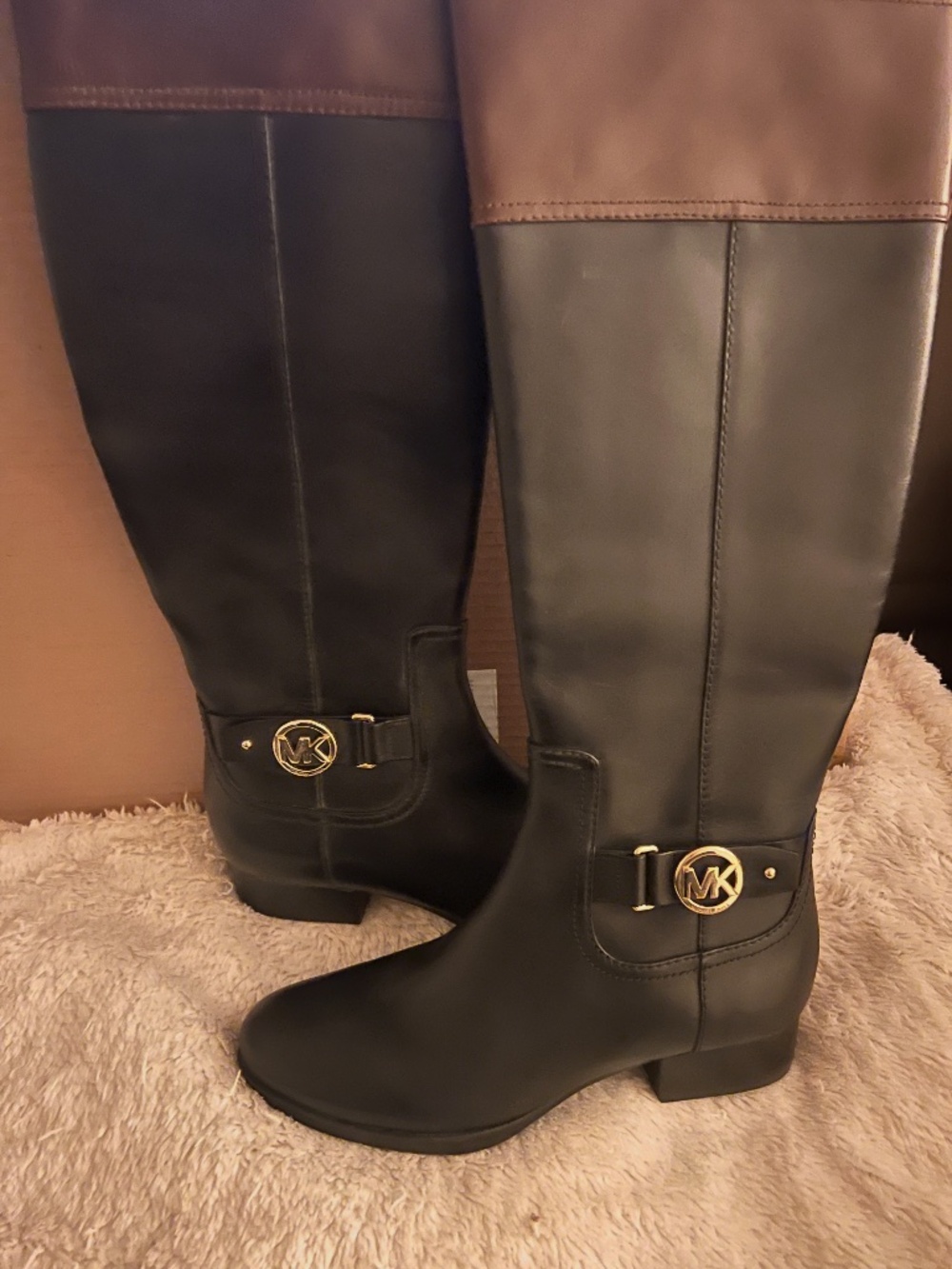 Michael Kors Leather Riding Boots – Size 8M – Never Worn – $145